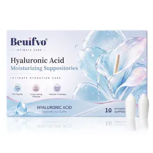 【Beuifvo】 Women’s Intimate Skin Care Gel | Moisture Support Formula with Hyaluronic Acid, Vitamin E & Aloe Vera | Gentle Daily Care | Fragrance-Free | 10 Count