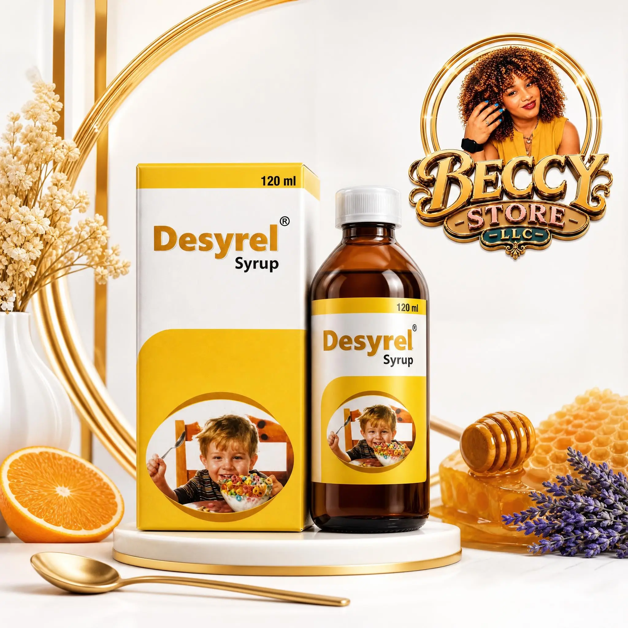 Beccy store Desyrel Syrup  Vitamin