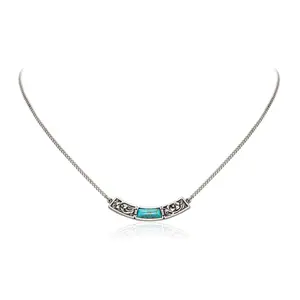 Wrangler Western Pendant Necklace for Women 14K Gold Statement Carvings Turquoise Cowgirl Vintage Jewelry Hypoallergenic Stainless Steel & Copper Adjustable Lobster Clasp