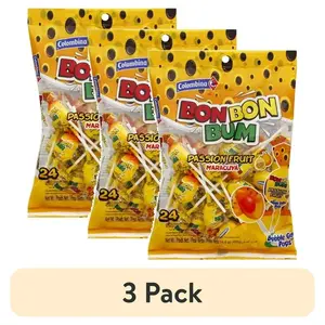 COLOMBINA BONBON PASSION FRUIT 3-PACK