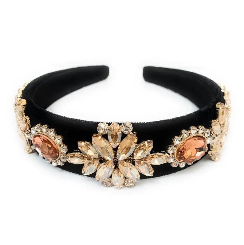 Jeweled headband, Rhinestone headband for women, Embellished Headband, Gemstone headband for women, Luxury headband, Headbands for women
