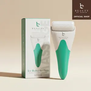 Beauty by Earth Ice Roller –  Depuffing Tool + Long-Lasting Cooling Detachable, Ergonomic Handle Battery-Free, Detachable, Stays Cold Longer Soothing Comfort