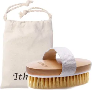 Exfoliating Dry Brush – Stimulates Circulation & Smooths Skin