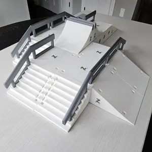 3DXYZ Infinity Plaza Full Bundle | Complete Modular Magnetic Fingerboard Obstacle System | All 4 Infinity Kits Included | Infinite Configurations | Build Your Own Plaza