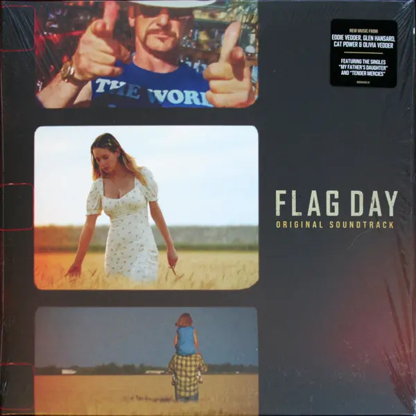 Flag Day (Original Soundtrack) Vinyl Record, LP Album, Stereo Music Listening Collectible, Eddie Vedder And Glen Hansard Vocals
