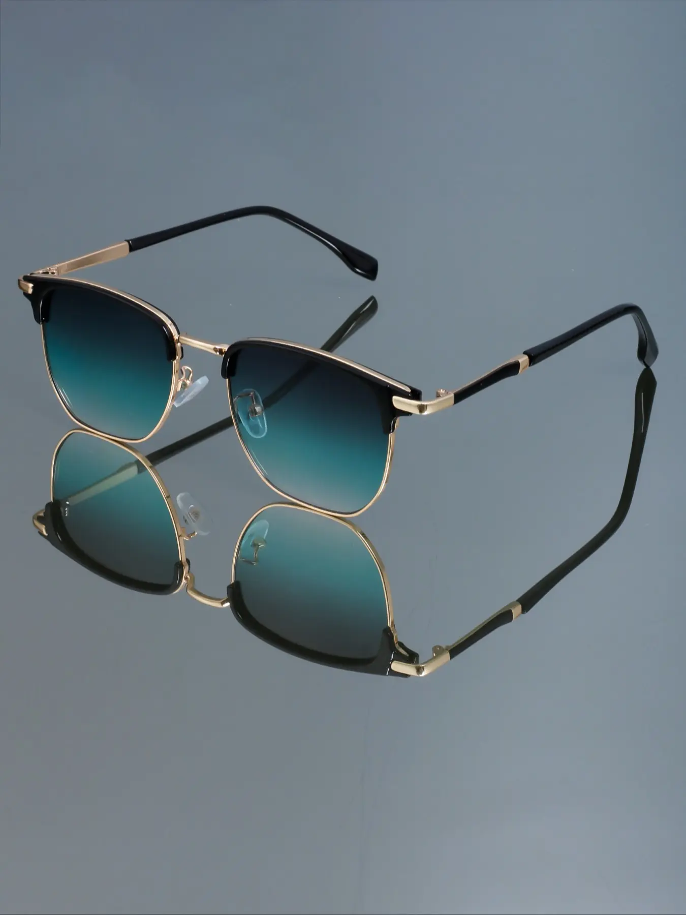 New Fashion Retro Glasses, High-Quality Design, Metal Frame, Simple Versatile Daily Casual Wear