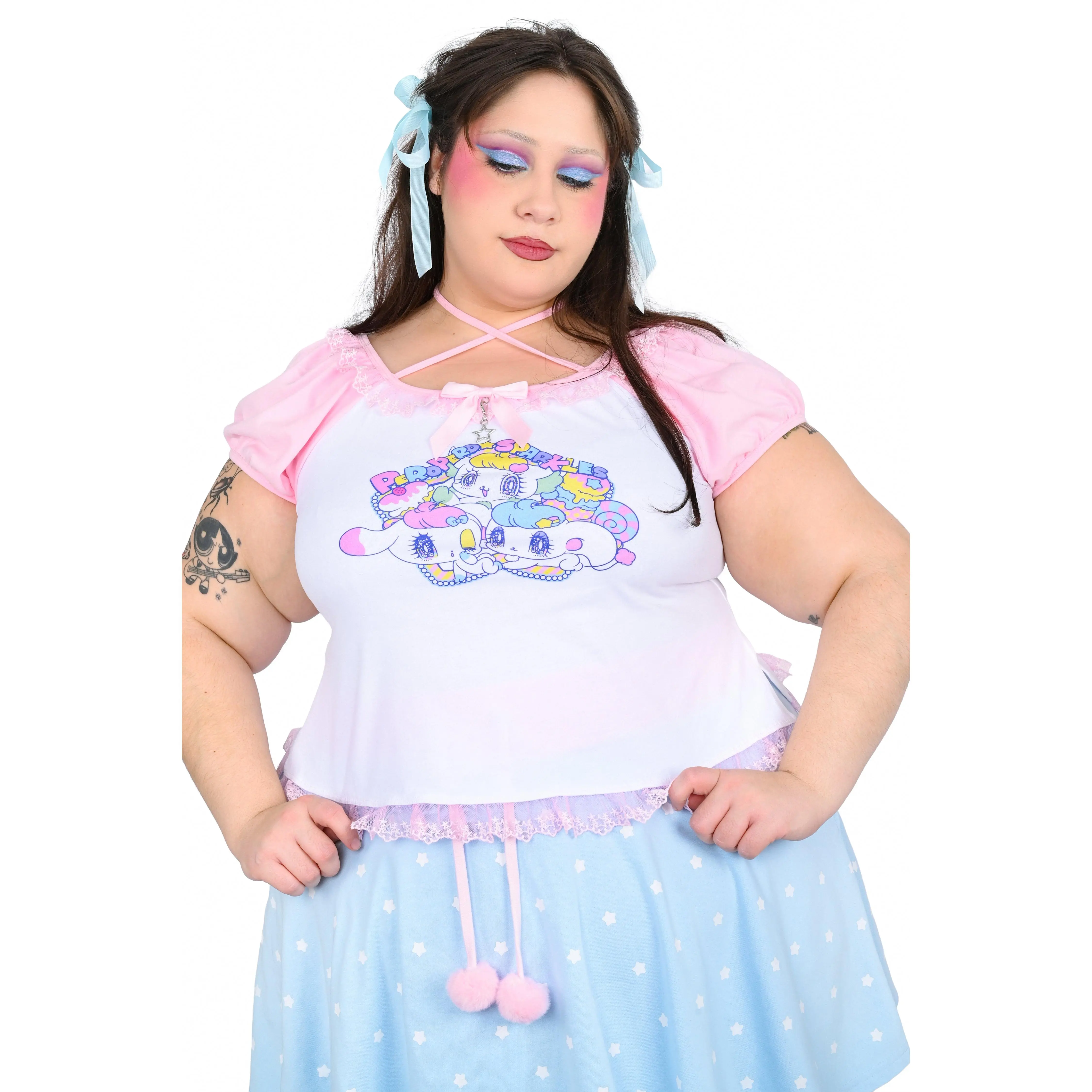 Peropero Sparkles Cutsew Top