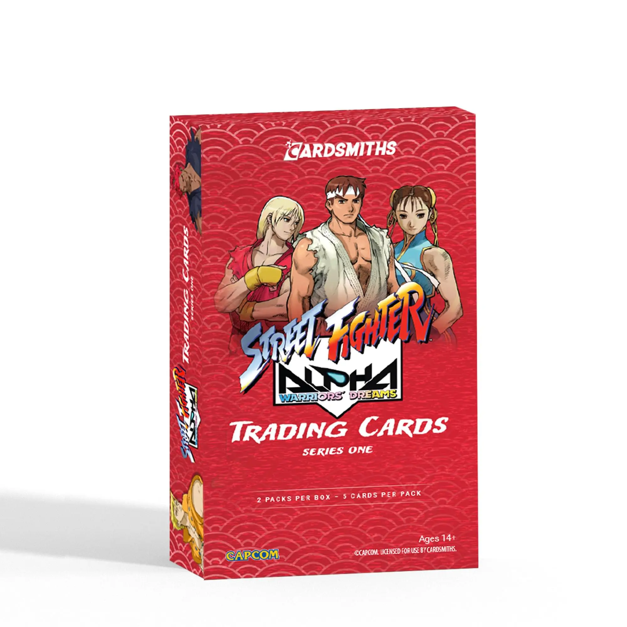 Street Fighter Alpha: Warriors' Dreams Trading Card Collectibles Card Hobby Box - 2 Collectible Booster Packs