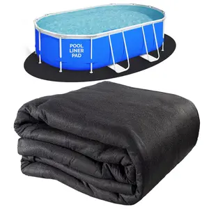 Swimline Hydrotools Above Ground Oval Liner Pad, Pool Protector Mat, 12 x 24 Ft