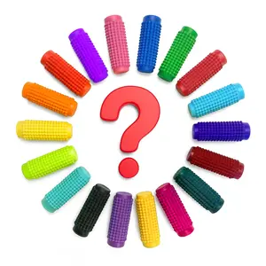 Little Ouchies Stim Tool - Random Grippie in Vibrant Colors - Portable Stim Tools for Anxiety & Stress Relief - Unisex Design