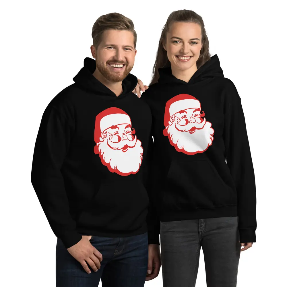 Classic Vintage Santa Unisex Hoodie