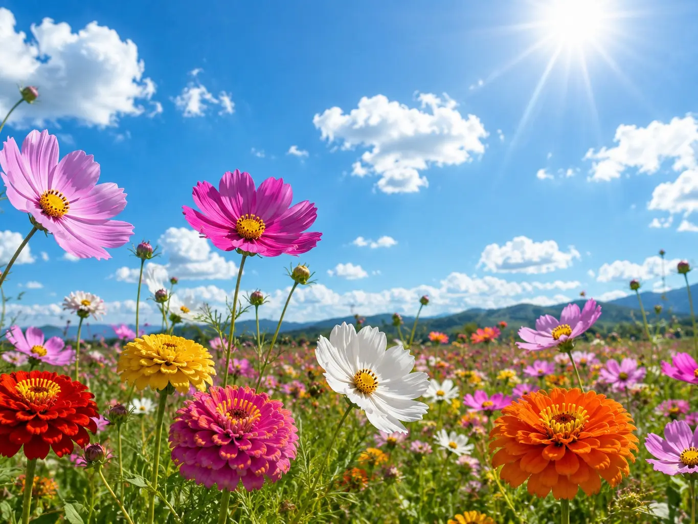 Unbelievable Zinnia & Cosmo Flower Mix 350+ seeds  Non-GMO | Attracts Bees, Butterflies & Hummingbirds Perfect for Backyard Gardens, Home Gardens, Flower Beds, Garden Borders, Raised Beds, Containers  Planters Indoor Seed Starting