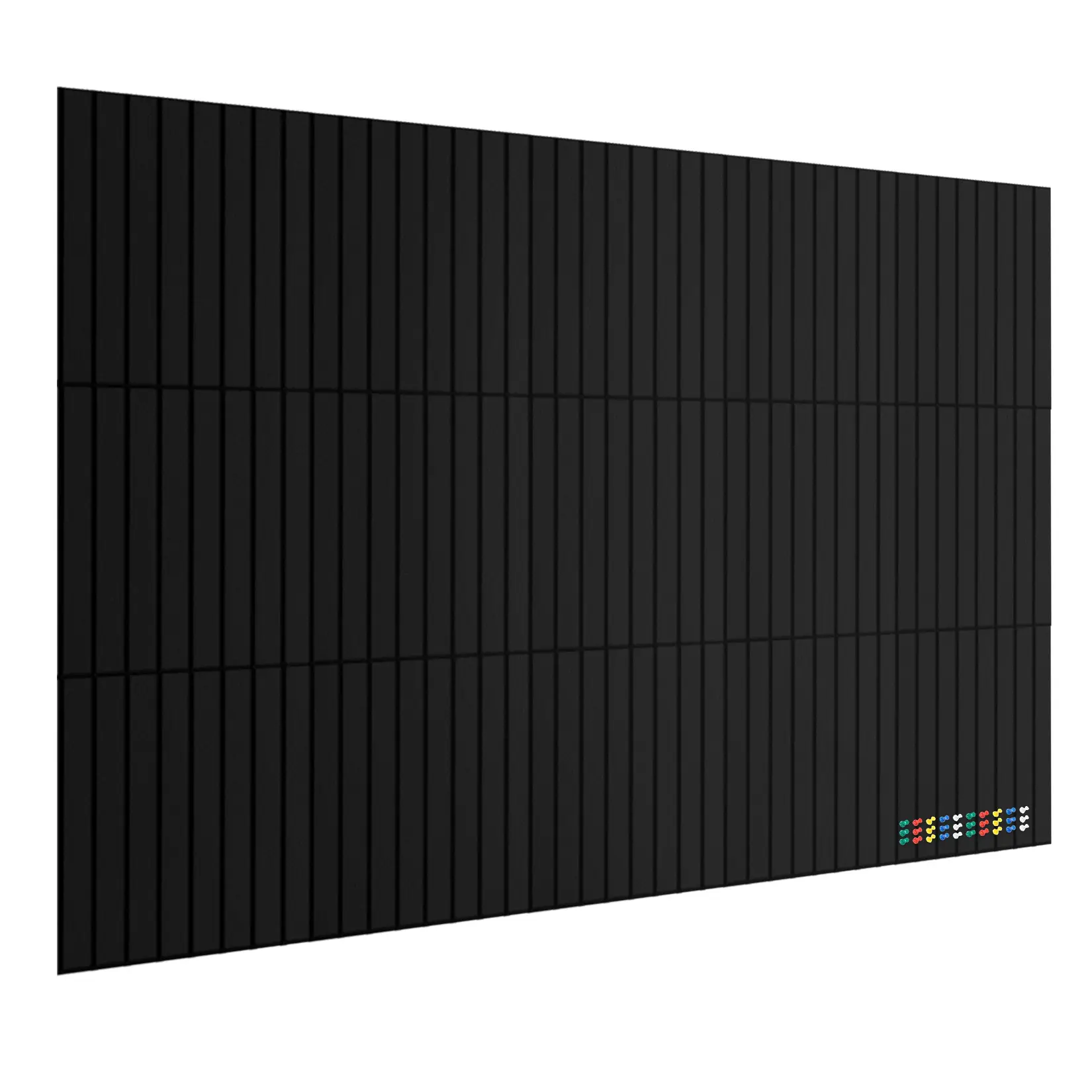 15 Pack Large Felt Bulletin Boards 12x12 Inches, Self-Adhesive Cork Alternative Wall Panels with 30 Pins, Sound Absorbing Tiles Wall Pin Board for Office, Home, Photo & Jewelry Display
