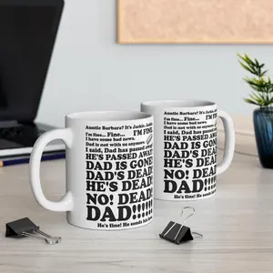 DAD'S D4AD PLUS Mug, Jackie Fan Tv show Ceramic Mug 11oz 15oz