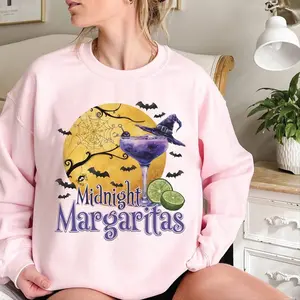 Midnight Margaritas Sweatshirt Hoodie, Tequila Shirt, Witchy Tee, Practical Magic Shirt, Drink Lover Shirt, Halloween Shirt, Drinking Gift