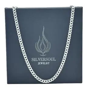 5MM CUBAN CHAIN - 925 SILVER