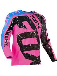 2026 men's outdoor off-road sports long sleeved quick drying breathable T-shirt mountain bike sportswear MTB BMX ATV DH downhill off-road motorcycle racing suit