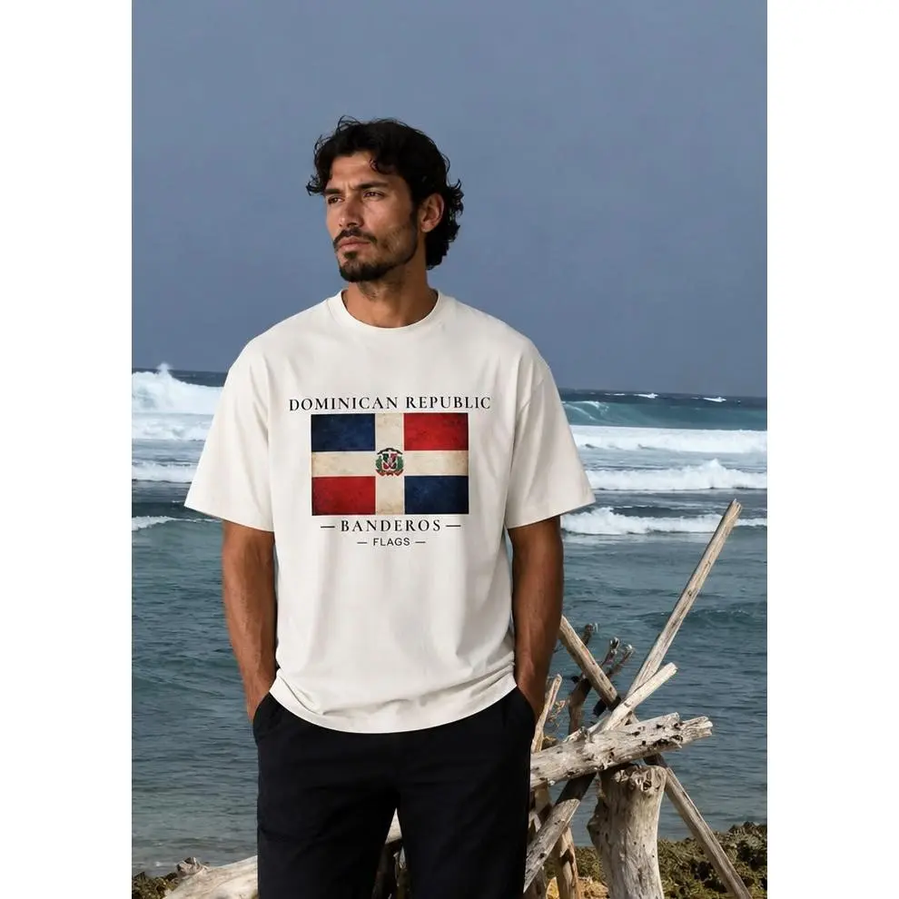 Dominican Republic Men's Box Tee
