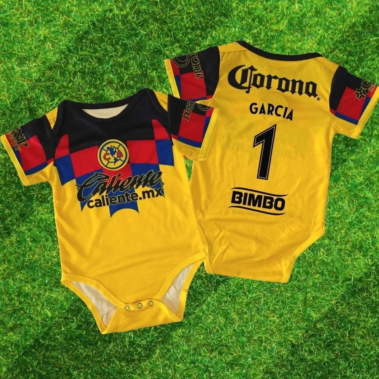 America Custom Baby Soccer Jersey Bodysuit: Personalized Name & Number PCI 2QD