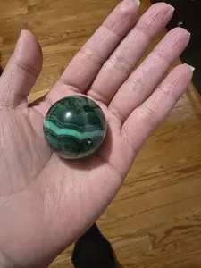 Crystal Malachite Sphere