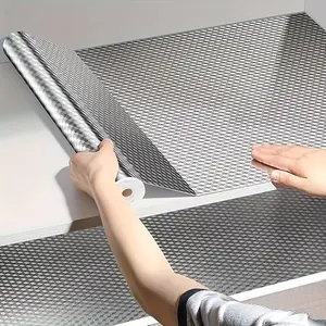 High-Temperature Aluminum Kitchen Sticker, Waterproof Oil-Resistant, Durable Easy-Clean, Modern Kitchen Decor, Solid Kitchen Tools