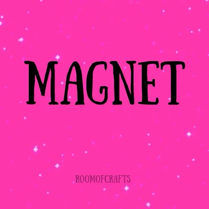 Magnet backing Magnet backing