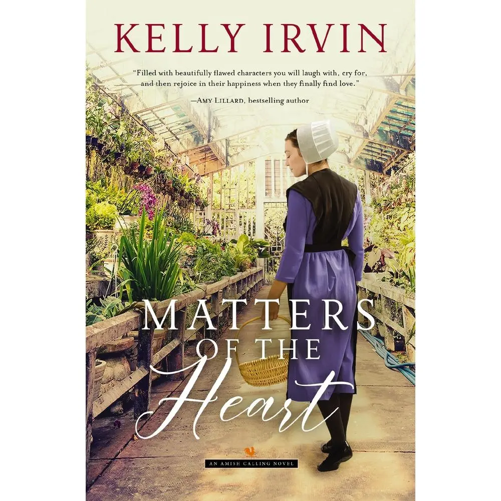 USED Book - Matters of the Heart: Uplifting Opposites-Attract Amish Romance by Irvin, Kelly (Paperback) - english