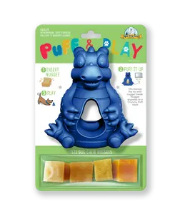 Dragon Puff and Play Interactive Enrichment Treat Dispensing Dog Toy