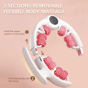 Multifunctional Smooth Lightweight Circular Massage Roller - Detachable At-Home Foam Roller for Leg Muscle Relaxation & Daily Workout, Sports & Outdoor Fitness Balance Training Equipment, At-Home Foam Rollers