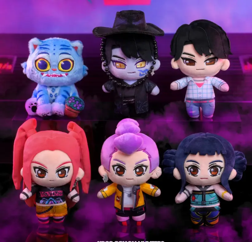 KPop: Demon Hunters  Series Plush Pendant Blind Box