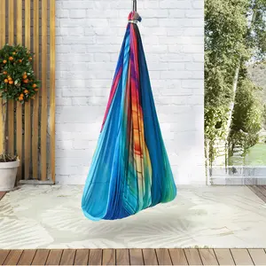 Aokitec Sensory Swing for Kids with Special Needs - 55" x 59" Dual-Layer Therapy Swing for Autism, ADHD & Sensory Needs, Calming Hug Effect, 360° Swivel, Indoor/Outdoor Use, Supports Up to 300 lbs