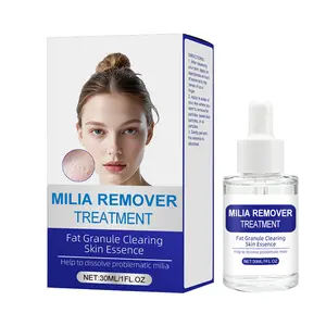 Milia Remover Treatment Serum 30ML with Salicylic Acid for Acne-Clearing & Hydrating Skin Care Essential for Daily Moisture and Nourishing Formula
