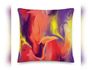 Airless BeSculpt Throw Pillow R (Fabric with linen feel)