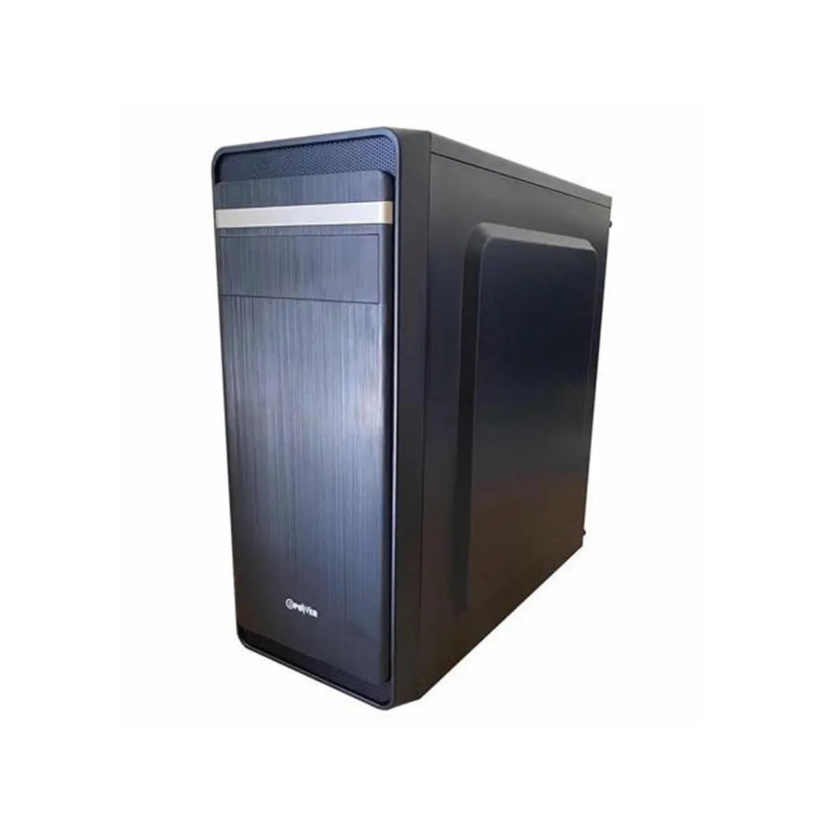 212 MAIN Black ATX-Micro ATX Mid Tower Computer Case - 400W Power Supply, Silent Fans, USB 3.0 Front Ports, HD Audio, Drive Bays, 16.1" x 16.5" x 7.1" Dimensions