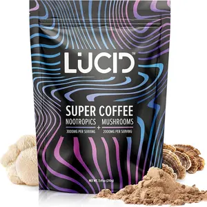 Lucid Nootropic+Mushroom Coffee  - Natural Ingredients - Organic Beverage