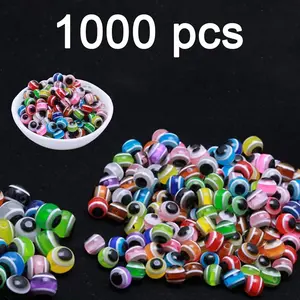 1000 Fish Eye Beads, Fishing Beads, Hard Space Beans, Outdoor Fishing Accessories, Hook Lure Parts, Bass Fishing Tackle