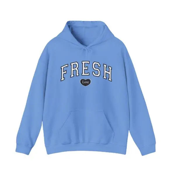 Fresh Love Triplets Custom Unisex Hooded Sweatshirt - Stylish Heavy Blend Fashion Statement