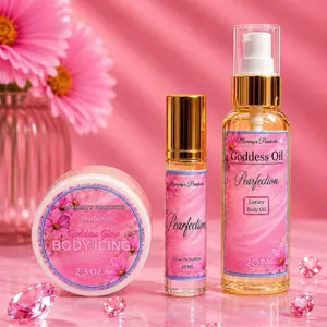 Travel Size Skincare Bundle Body Icing Body Oil Rollerball