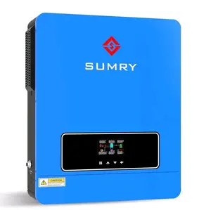 Sumry 3.6KW 24V Solar Hybrid Inverter 110/120VAC Off Grid Pure Sine Wave Power Inverter Built-in 110A MPPT Controller