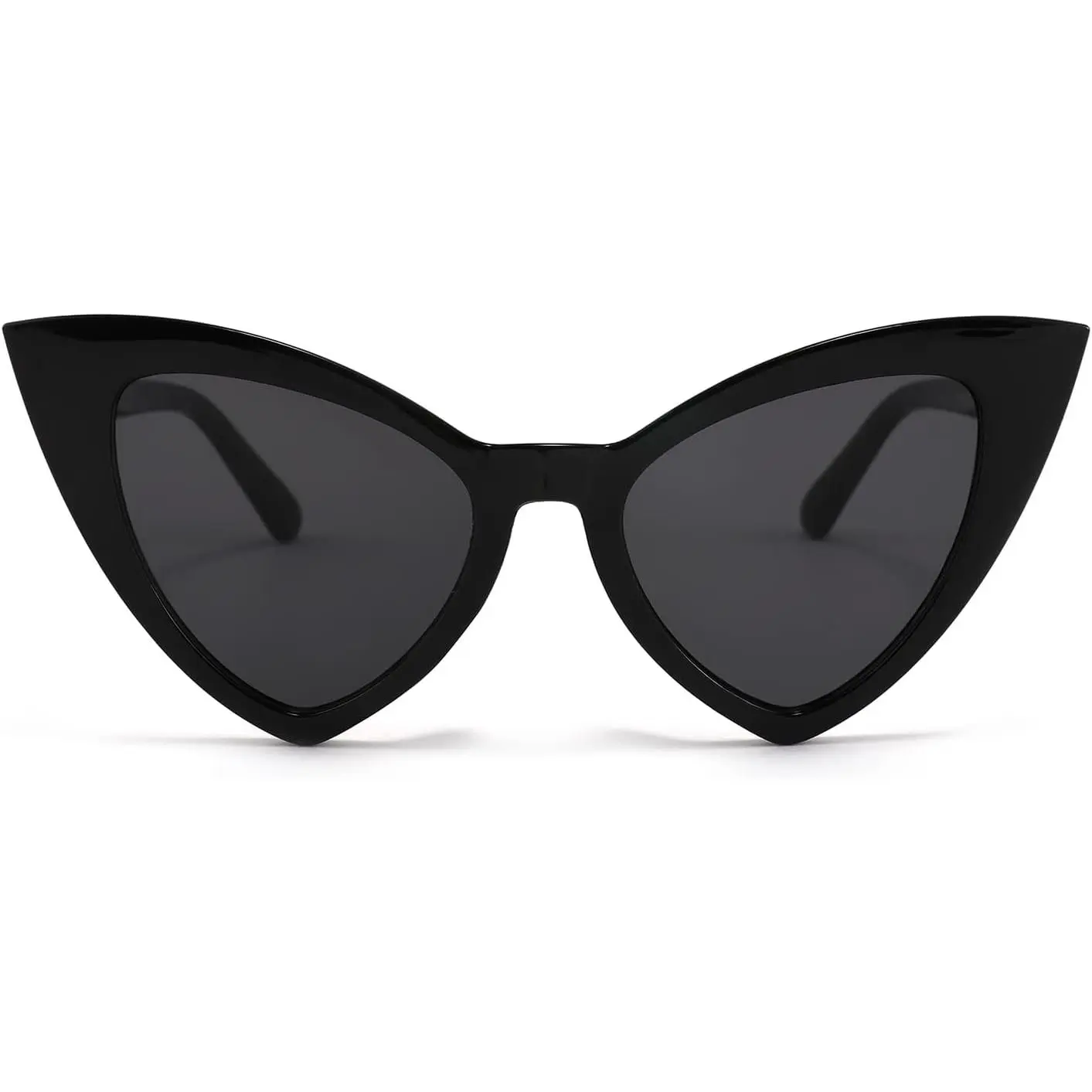 EyeconicFinds Women's Retro Cat Eye Sunglasses, Trendy Casual Vintage Sun Glasses, Fashion Accessory B2235, Trendy Casual Sunglasses