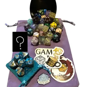DOUBLE Scoop O' Dice (DND, TTRPG, RPG accessories)