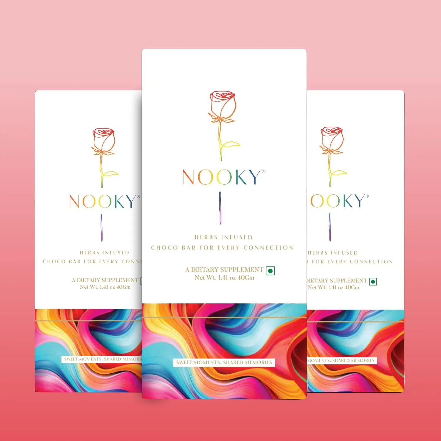 NookySpecial Dark Chocolate (Pack of 3) | Mood Boosting Dark Chocolate | Vegan & Gluten-Free | Pride Gift | Gourmet Chocolate Treat  | Premium Quality Chocolate