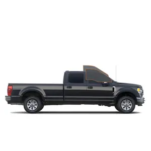 MotoShield Pro Premium Professional 2mil Precut Ceramic Window Tint Film for 2013-2016 Ford F-250 4 Door Crew — (Front Driver/Passenger 25%) + Lifetime Warranty
