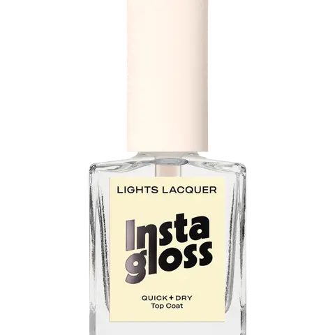 Instagloss Quick-Dry Top Coat - Our Fastest-Drying Top Coat. Delivers a juicy, glassy, plumped-up finish in seconds. Vegan & Cruelty Free