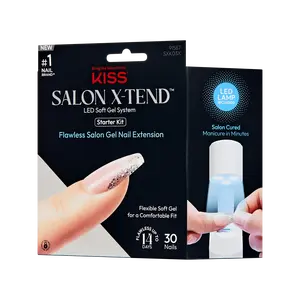 Kiss Salon X-tend LED Soft Gel Starter Kit System - Idol
