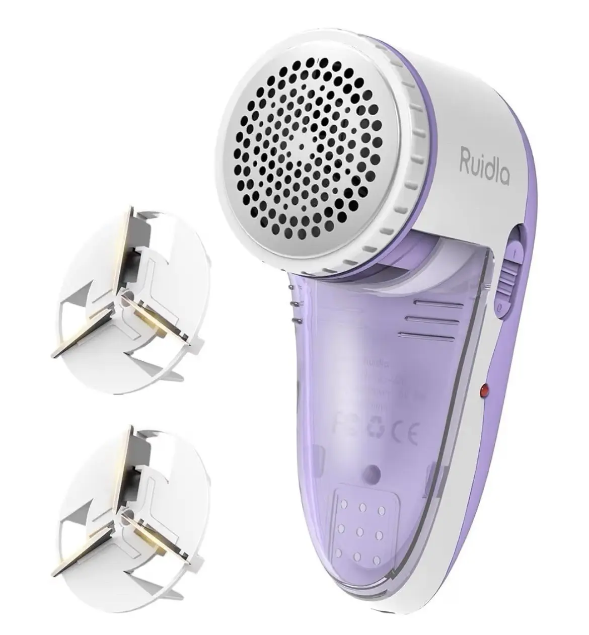 Ruidla Fabric Shaver Lint Shaver Defuzzer, Electric Lint Remover, Rechargeable S