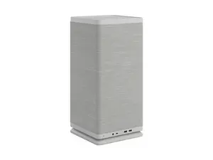 Fractal Design Mood Light Gray Mini-ITX Small Form Factor PC Case with PCIe 4.0 Riser