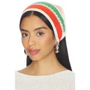Callahan Perla Crochet Headscarf in Multi