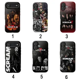 Scream 7 30th Anniversary of Scream Tour 2026 Movie Phone Case for iPhone For Samsung, Phone Accessories, Cute Phone Case, Fashion Case, Perfect Gift for Her Him, Phone Case for iPhone, Creative Dual Layer Case