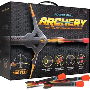 Kids Bow and Arrow Archery Set - Coolest Toys for Boys Age 6, 7, 8, 9, 10, 11 & 12 Year Old Boy Gifts - Cool Boy Toys Birthday Gift - Best Outdoor Kid Sports Play Toy
